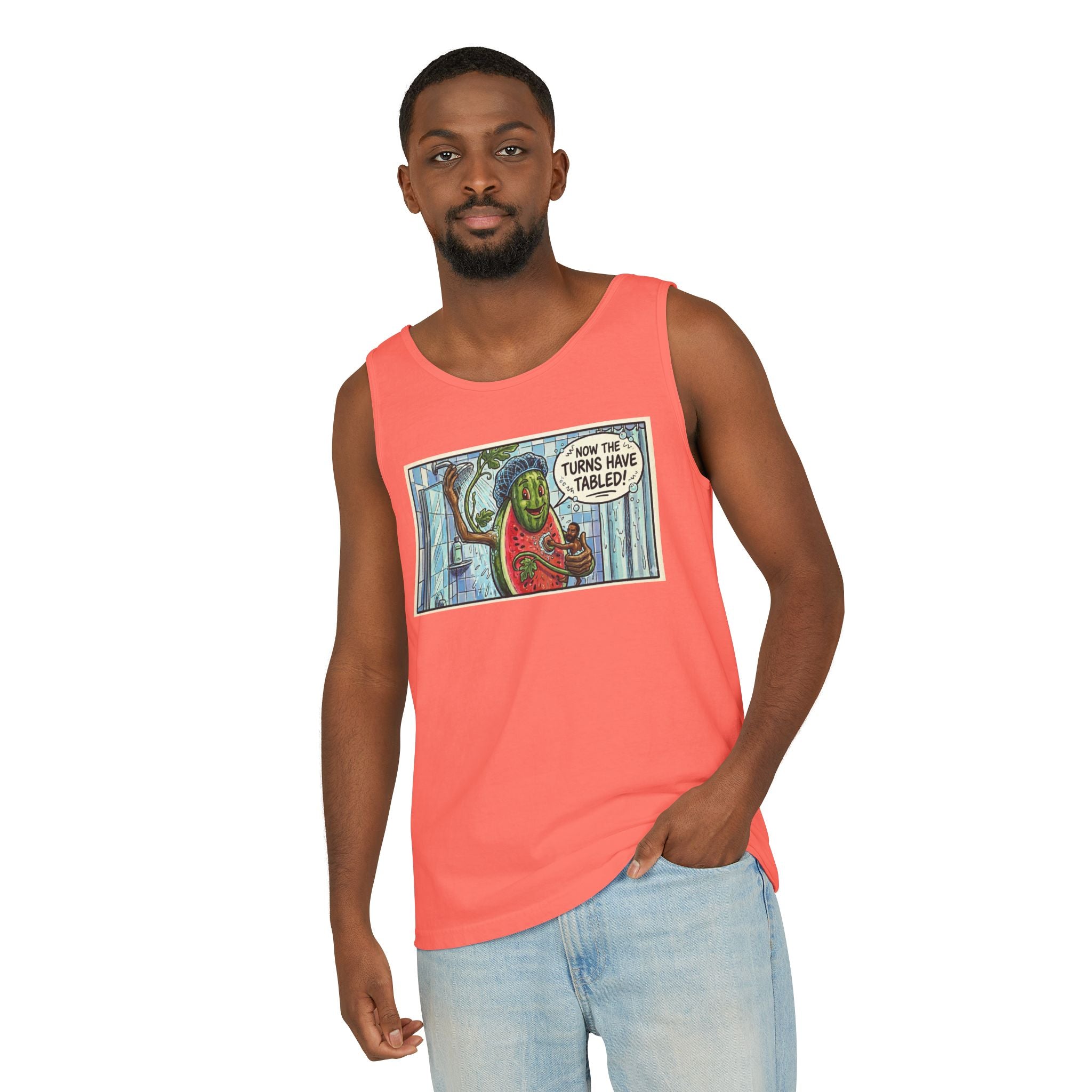 If You Know You Know — Garment-Dyed Tank Top (R.I.P. Vine)