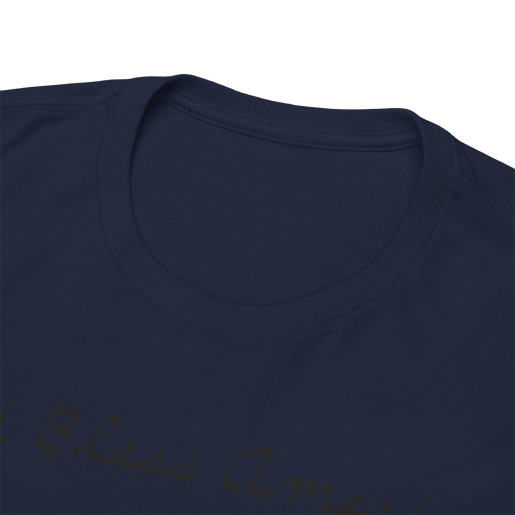 Patriotic 'God Bless America' Tee — 'We The People' Backprint 250th Celebration T-Shirt