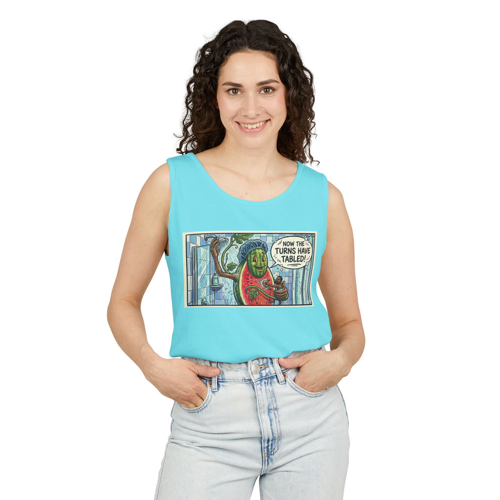 If You Know You Know — Garment-Dyed Tank Top (R.I.P. Vine)