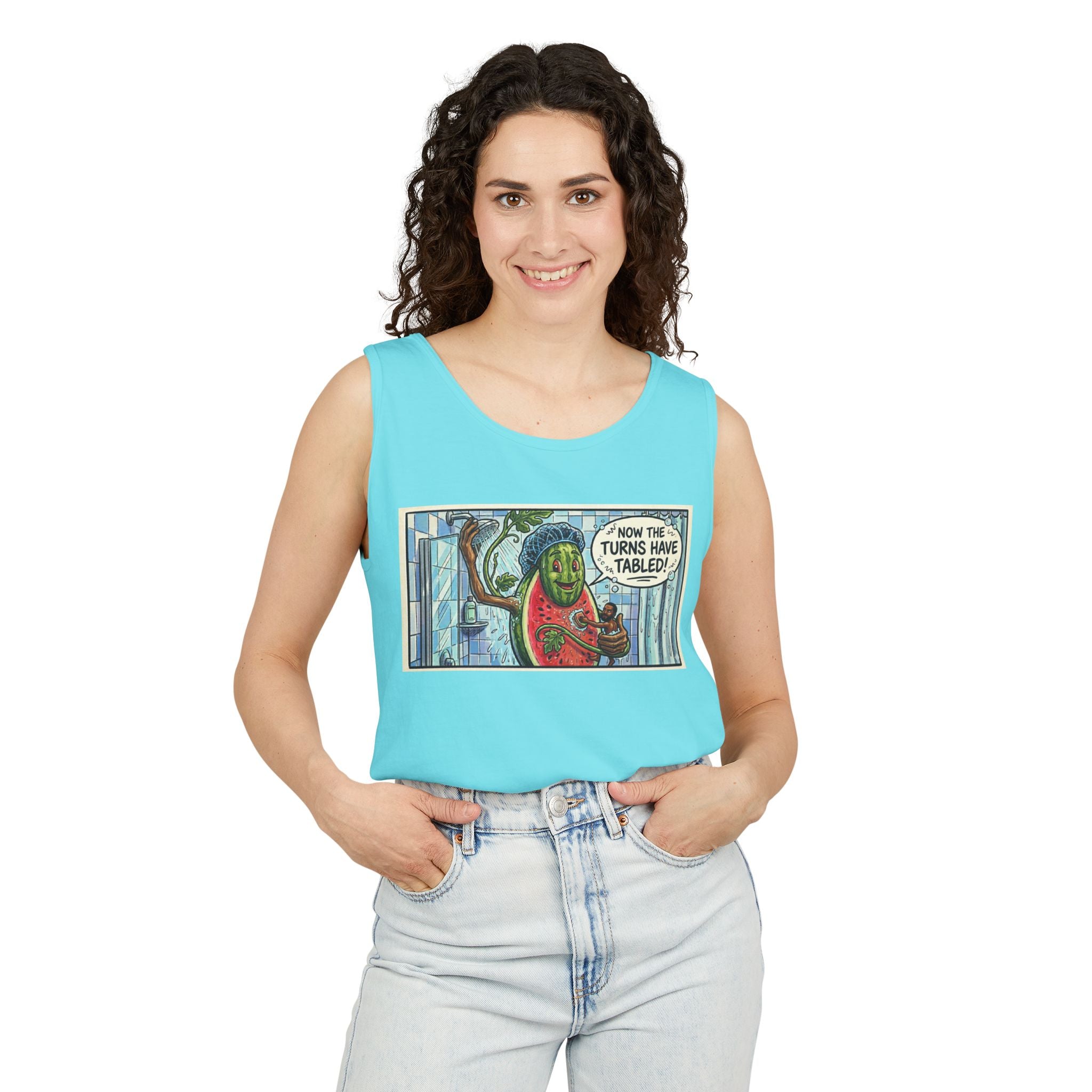 If You Know You Know — Garment-Dyed Tank Top (R.I.P. Vine)