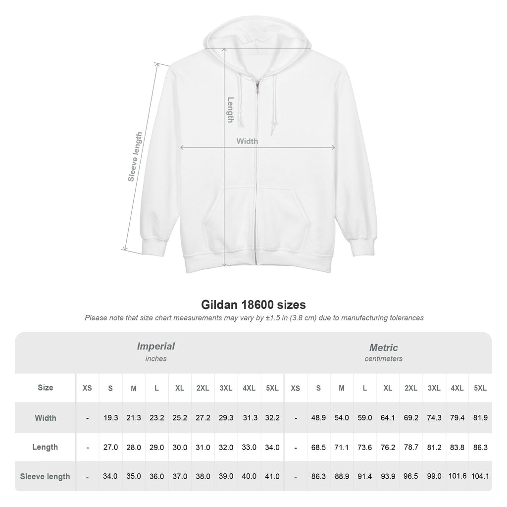 Floral Gothic Zip Hoodie — Monochrome Plumeria & Star Back Print