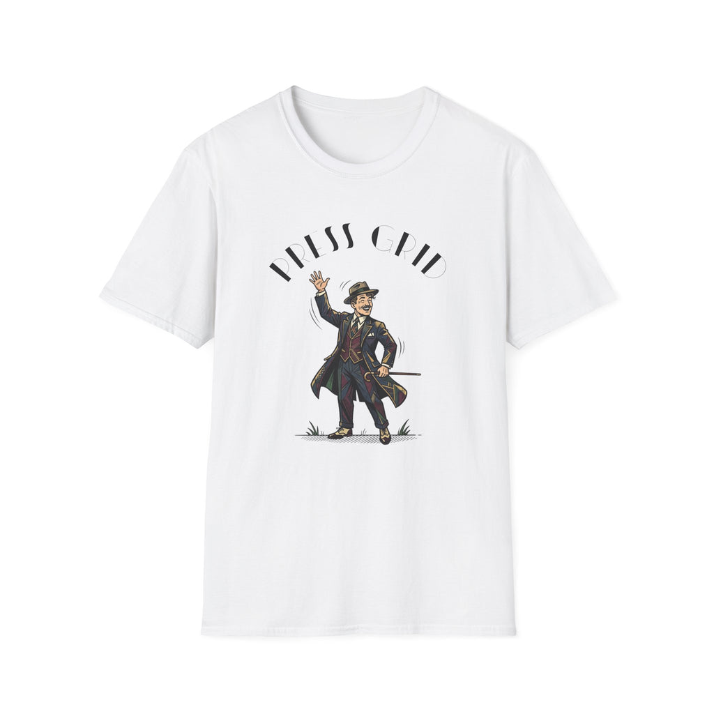 T‑Shirt — 'Miss Creep' Vintage Gentleman Illustration Tee