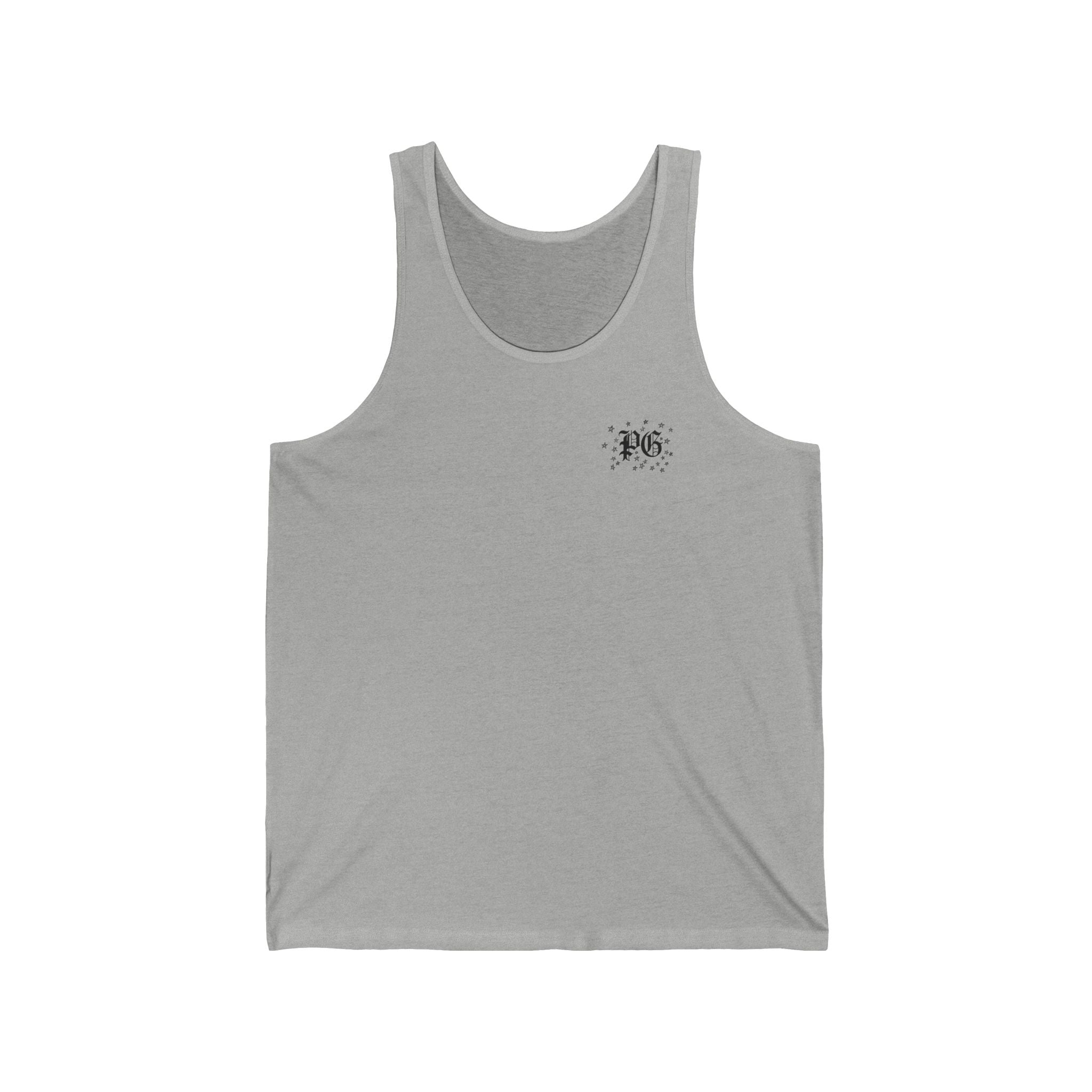 Dragon Floral Tank Top — Mystical Dragon Wreath Graphic Jersey Tank
