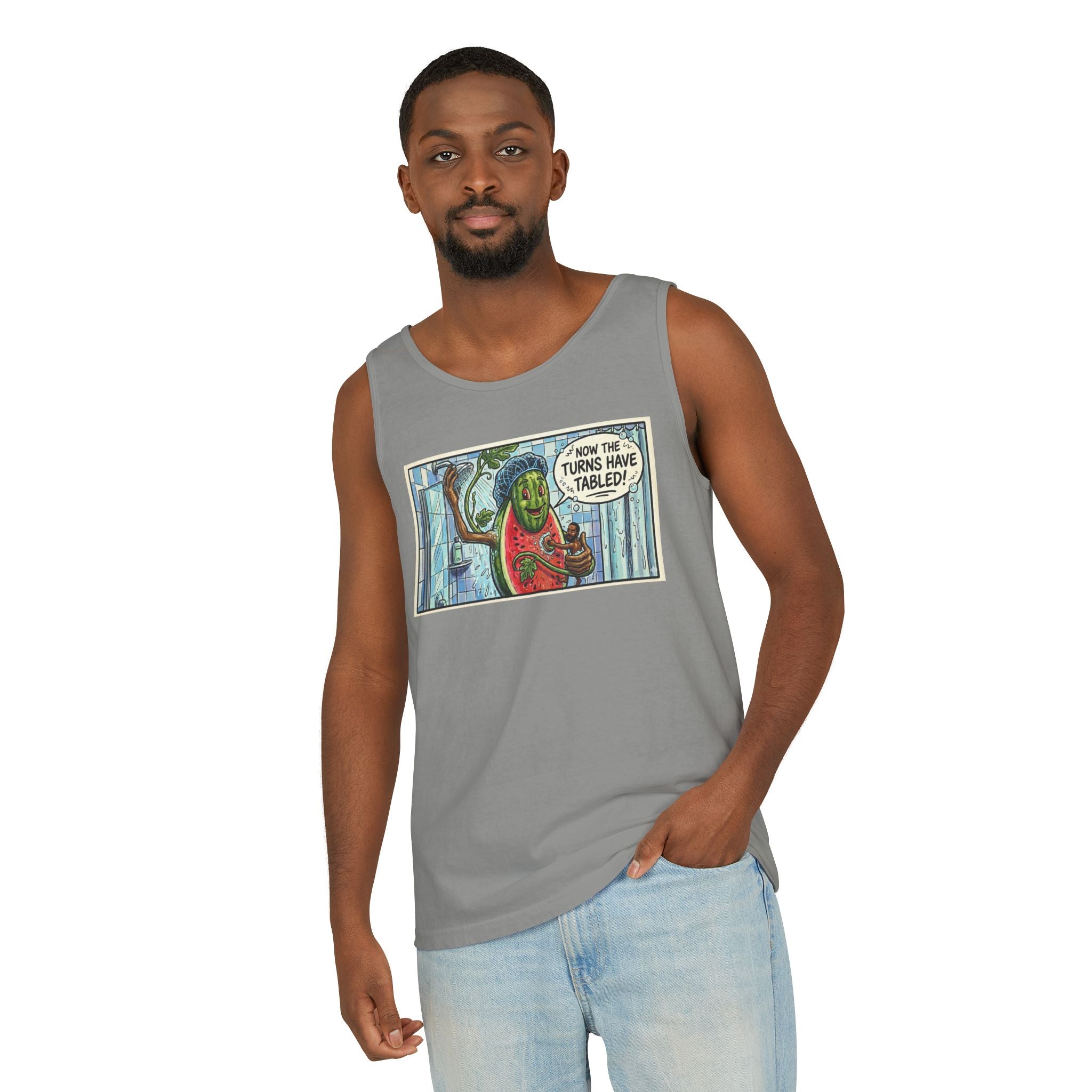 If You Know You Know — Garment-Dyed Tank Top (R.I.P. Vine)