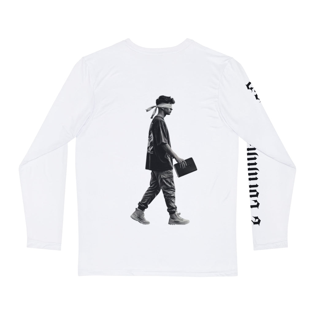 Walk by Faith Men's Long Sleeve Shirt — Press Grid Brand