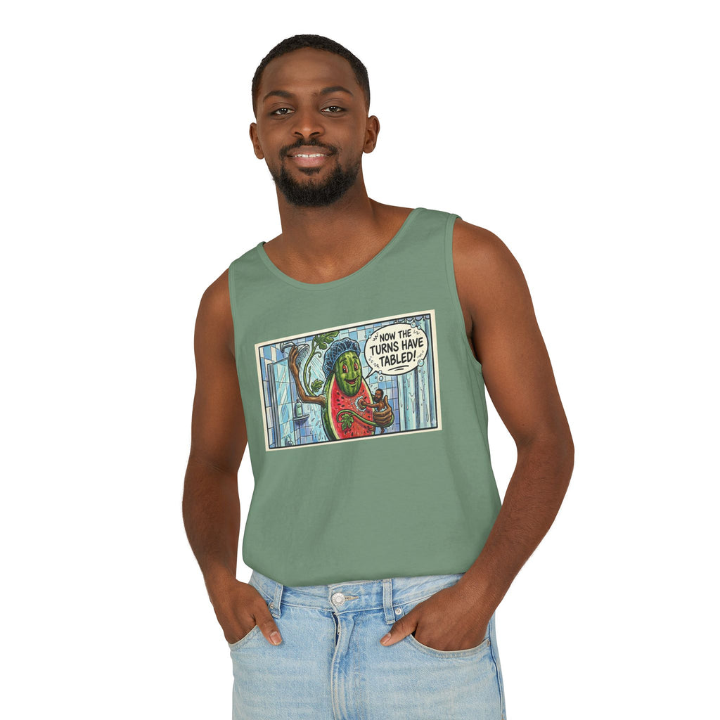 If You Know You Know — Garment-Dyed Tank Top (R.I.P. Vine)
