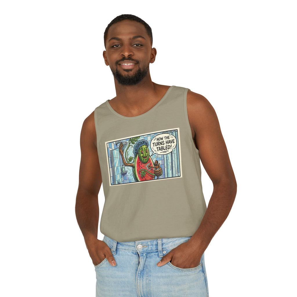 If You Know You Know — Garment-Dyed Tank Top (R.I.P. Vine)