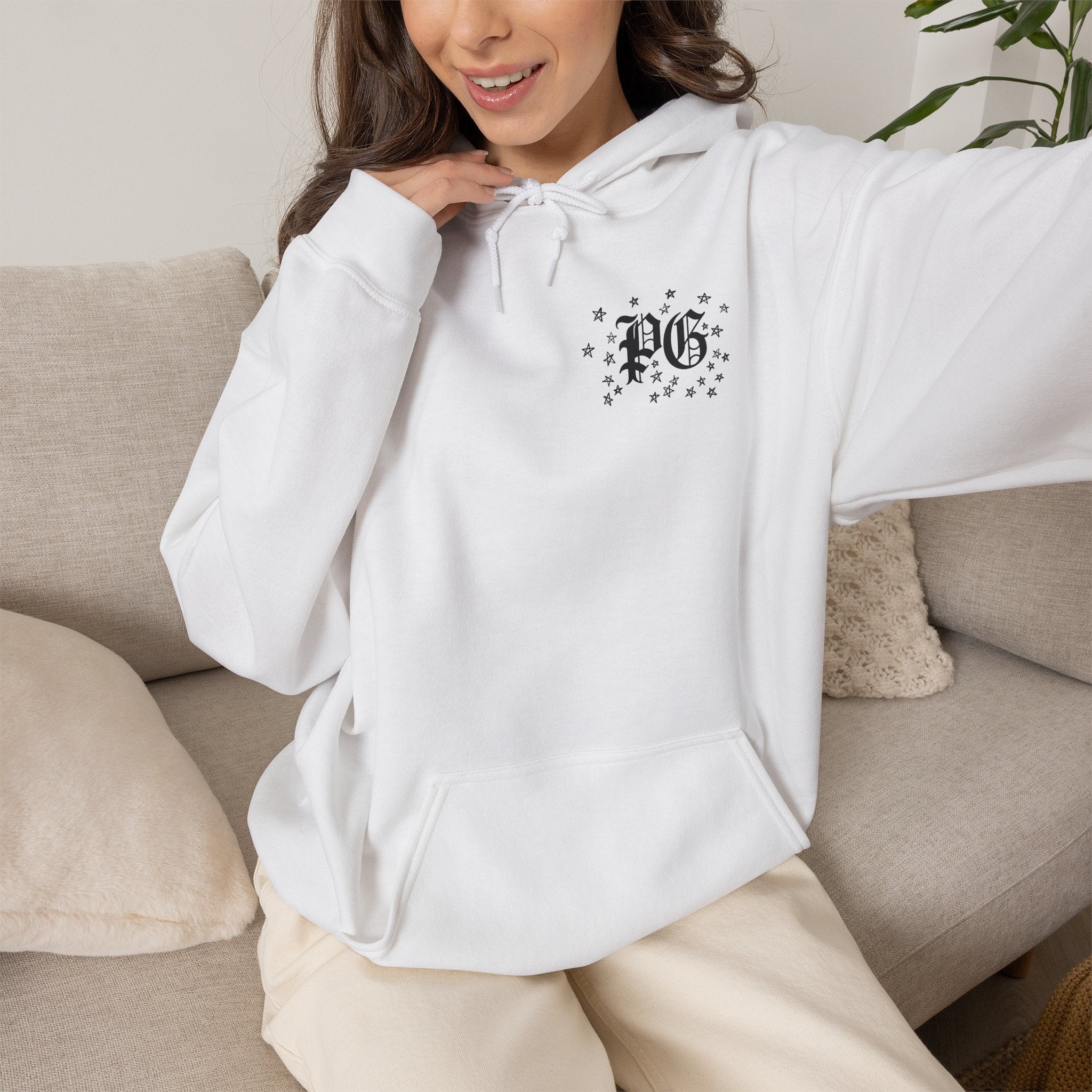 Dragon Ouroboros Hoodie — Vintage Floral Serpent Graphic Pullover