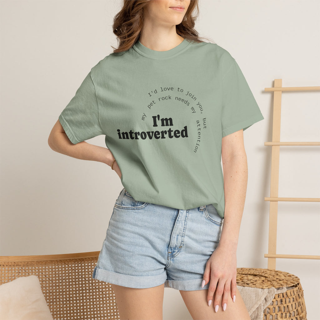 My Pet Rock Funny Quote T-Shirt