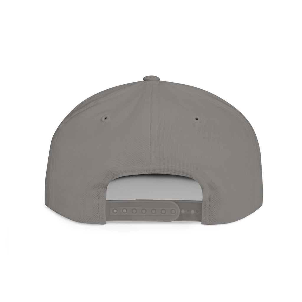 Floral Flat Bill Snapback Hat