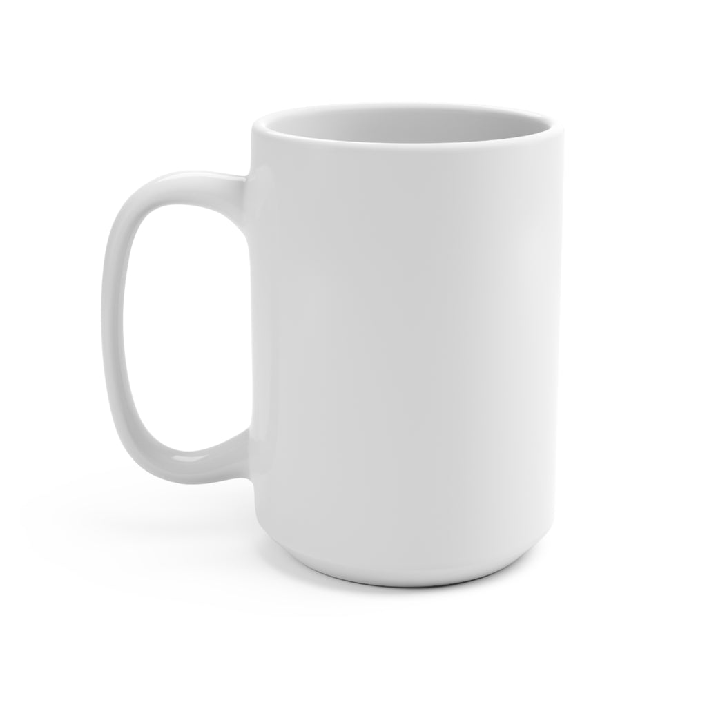 15oz Ceramic Mug — Gothic "PG" Monogram with Star Halo