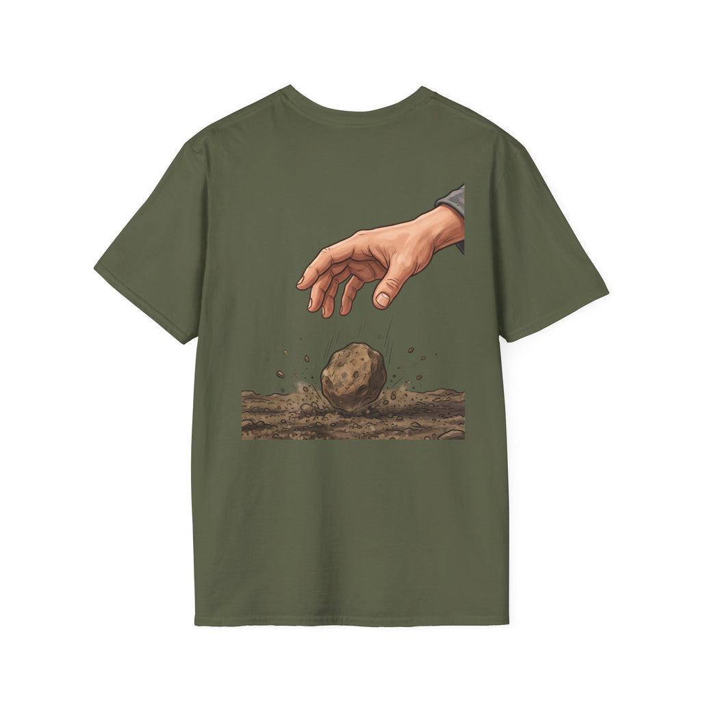 T-Shirt — John 8:7 Vintage Scripture Tee