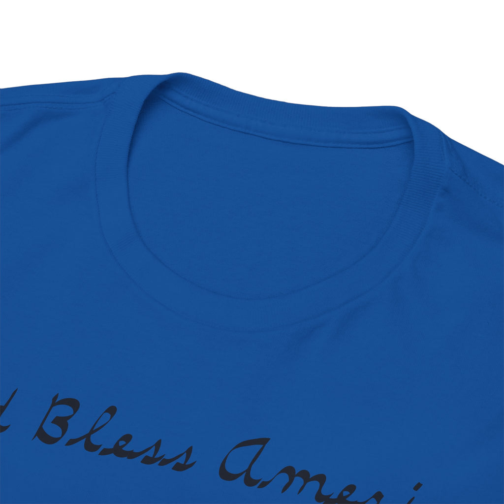 Patriotic 'God Bless America' Tee — 'We The People' Backprint 250th Celebration T-Shirt