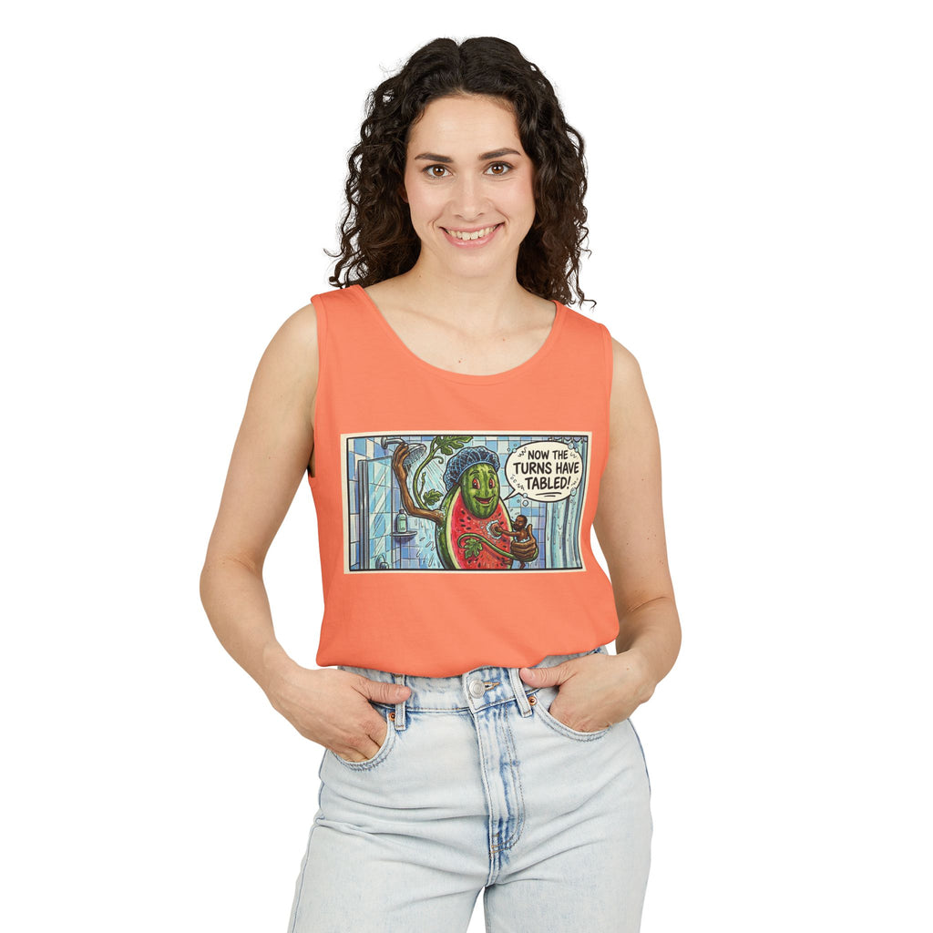 If You Know You Know — Garment-Dyed Tank Top (R.I.P. Vine)
