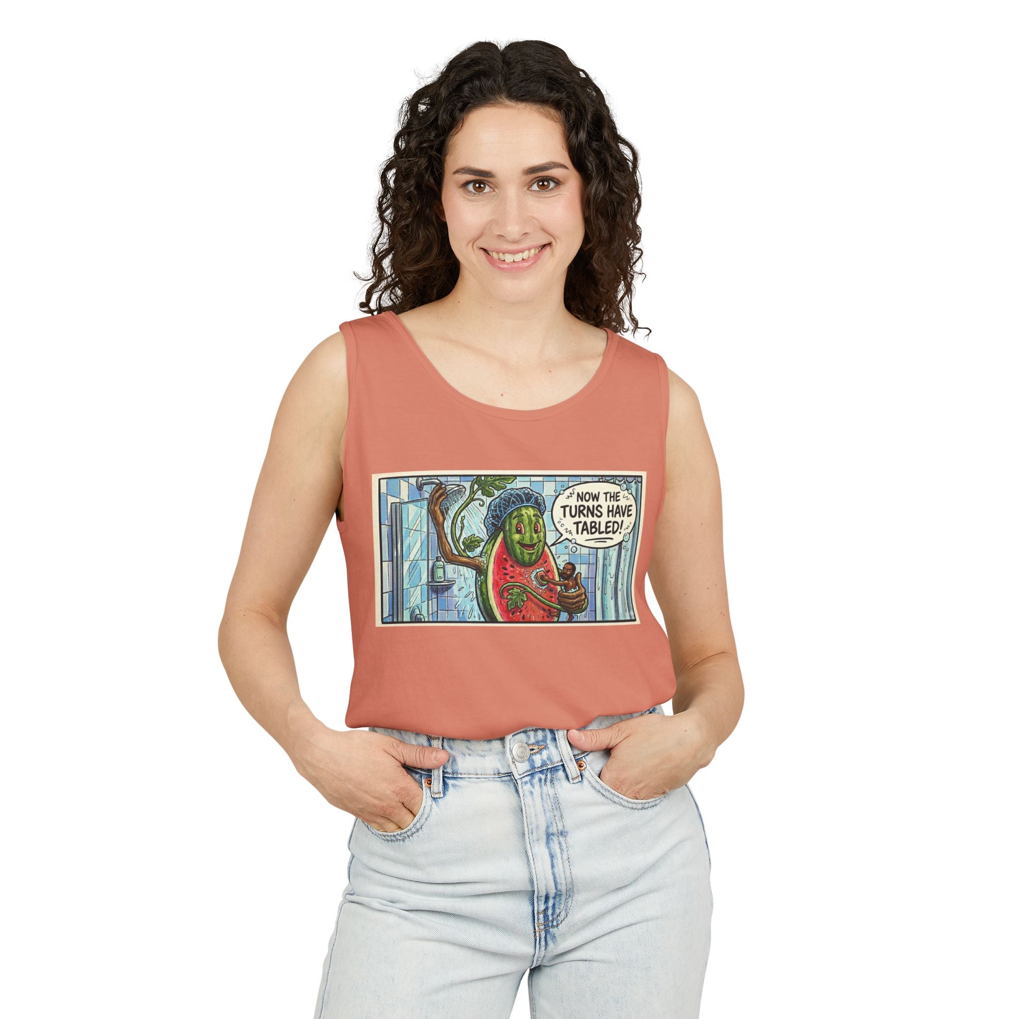 If You Know You Know — Garment-Dyed Tank Top (R.I.P. Vine)