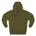 Skelly Cozy Bench Fleece Hoodie — 'Cozy Bench for Skelly' Graphic