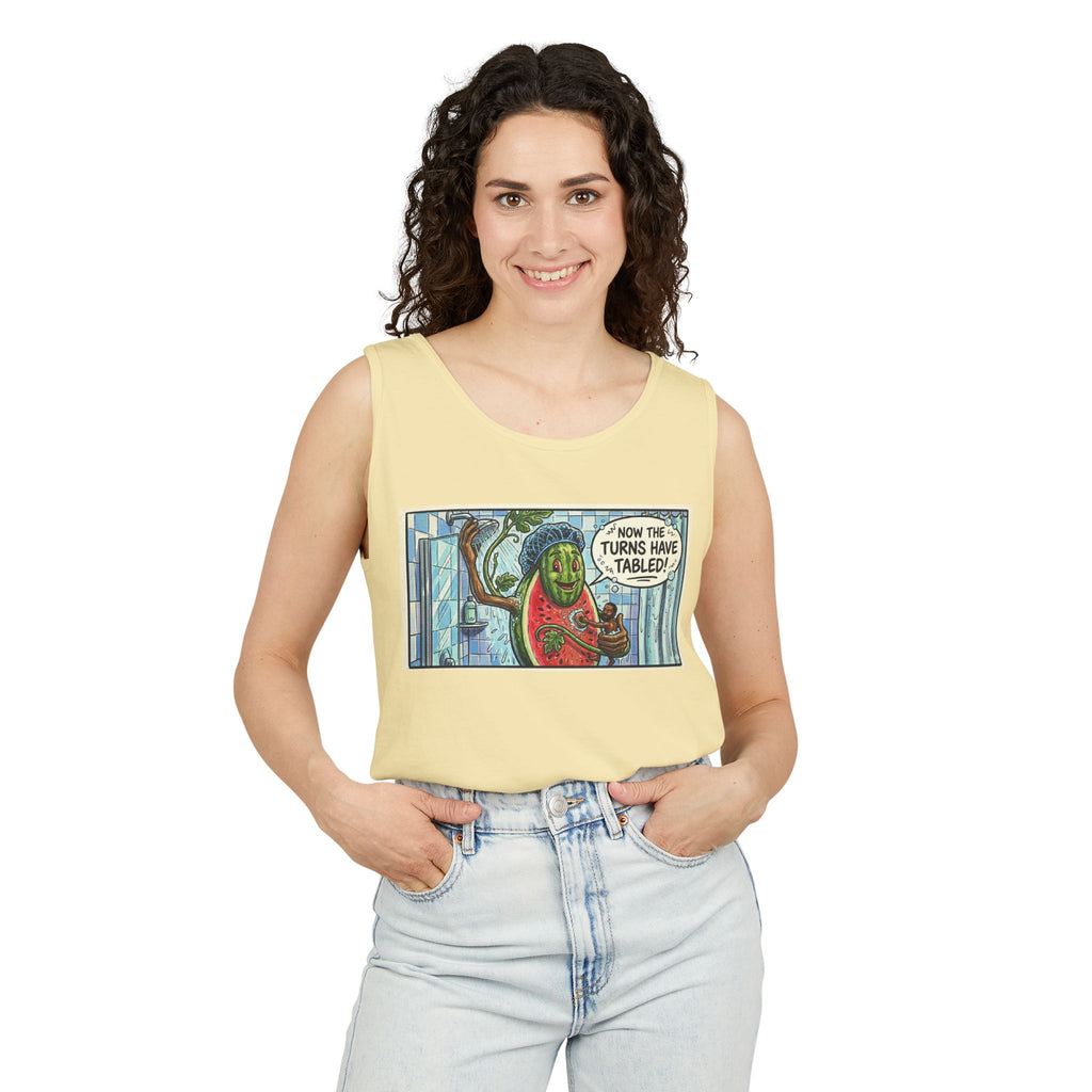 If You Know You Know — Garment-Dyed Tank Top (R.I.P. Vine)
