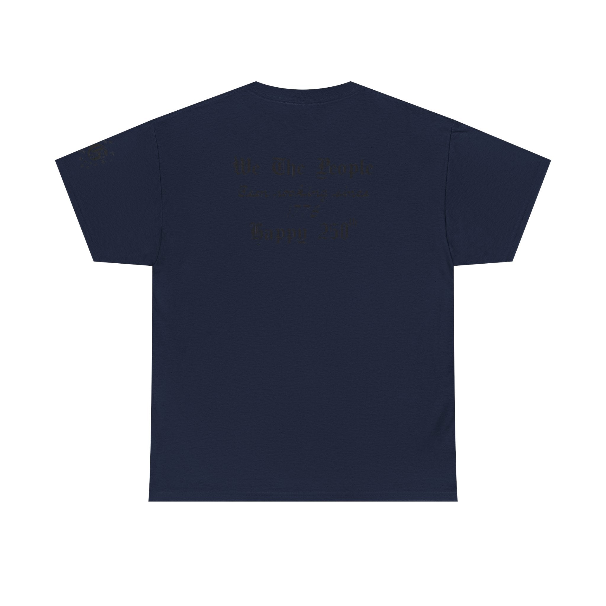 Patriotic 'God Bless America' Tee — 'We The People' Backprint 250th Celebration T-Shirt