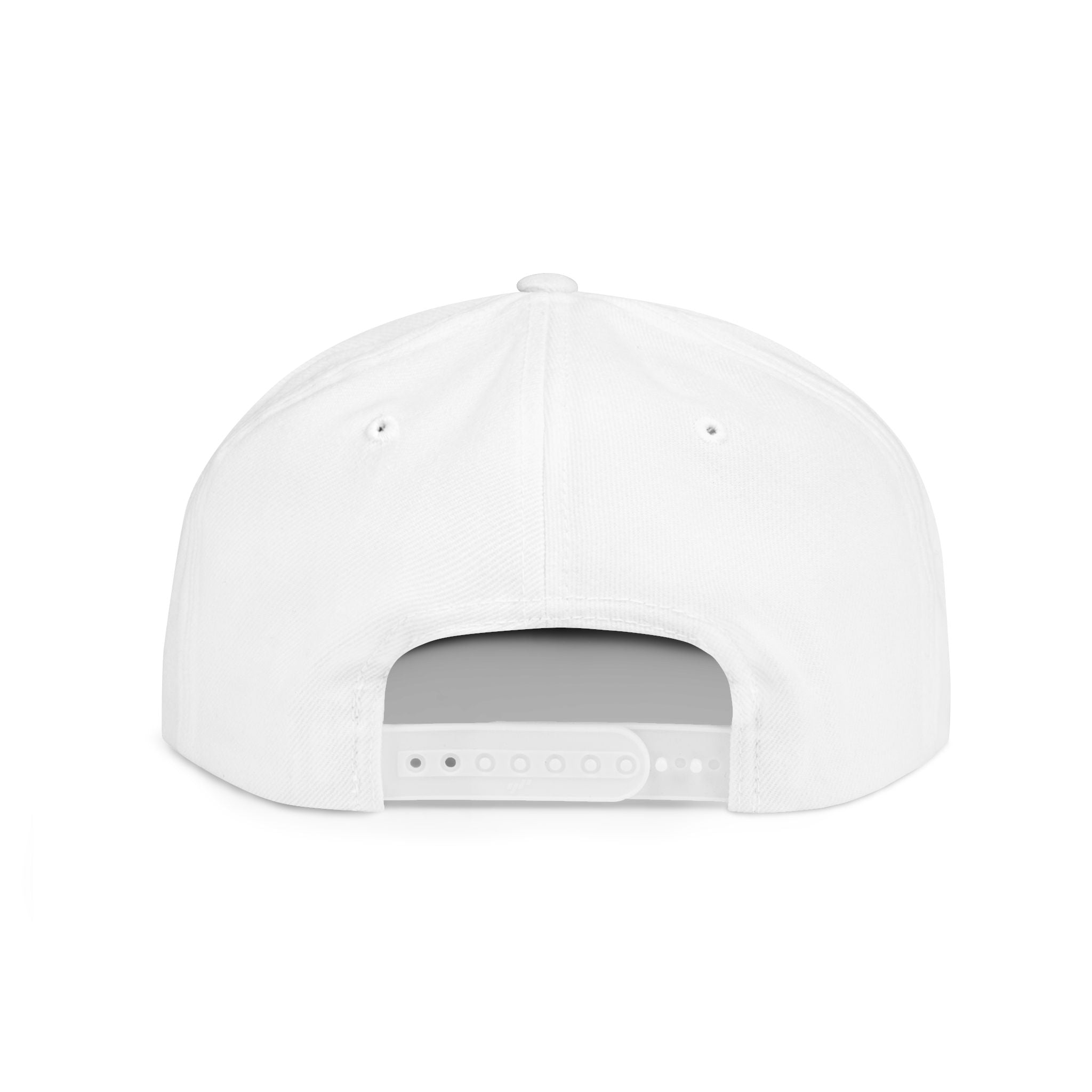 Floral Flat Bill Snapback Hat