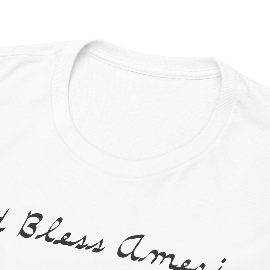 Patriotic 'God Bless America' Tee — 'We The People' Backprint 250th Celebration T-Shirt