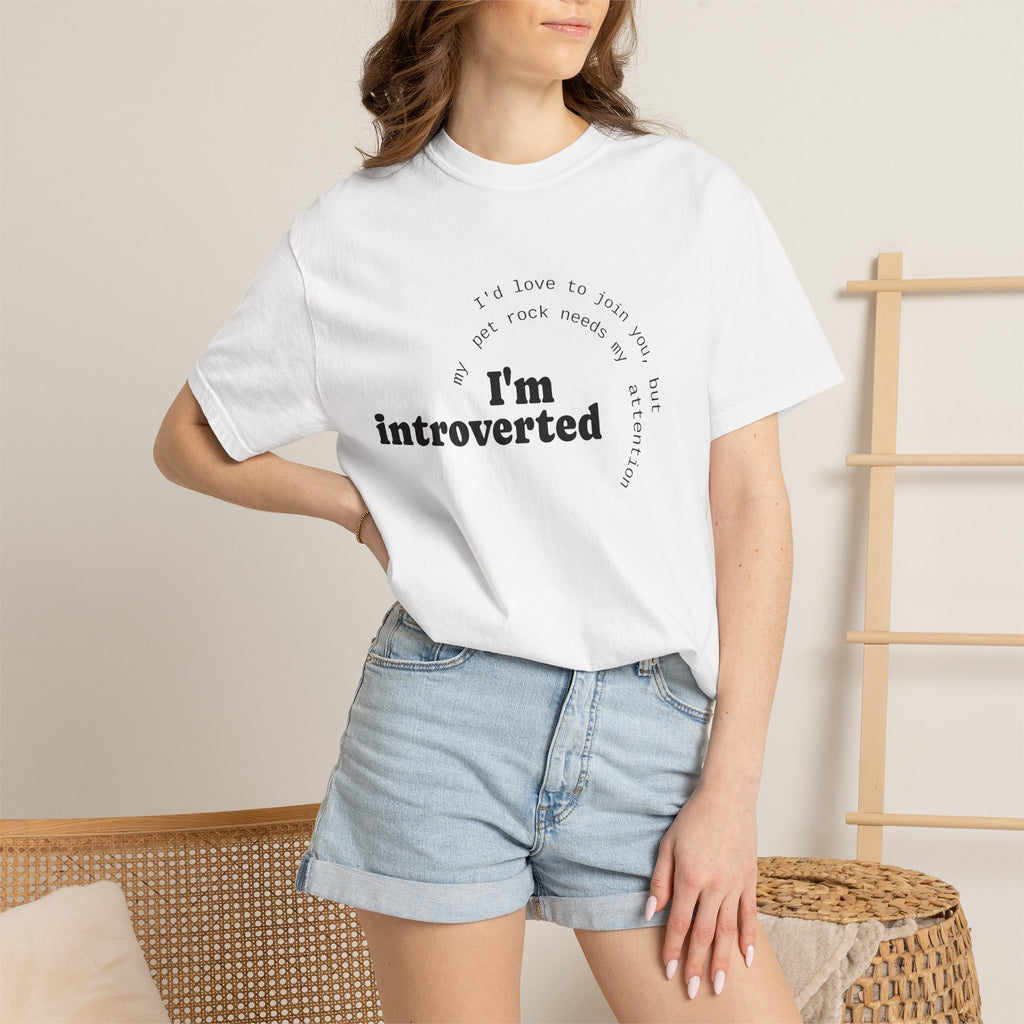 My Pet Rock Funny Quote T-Shirt