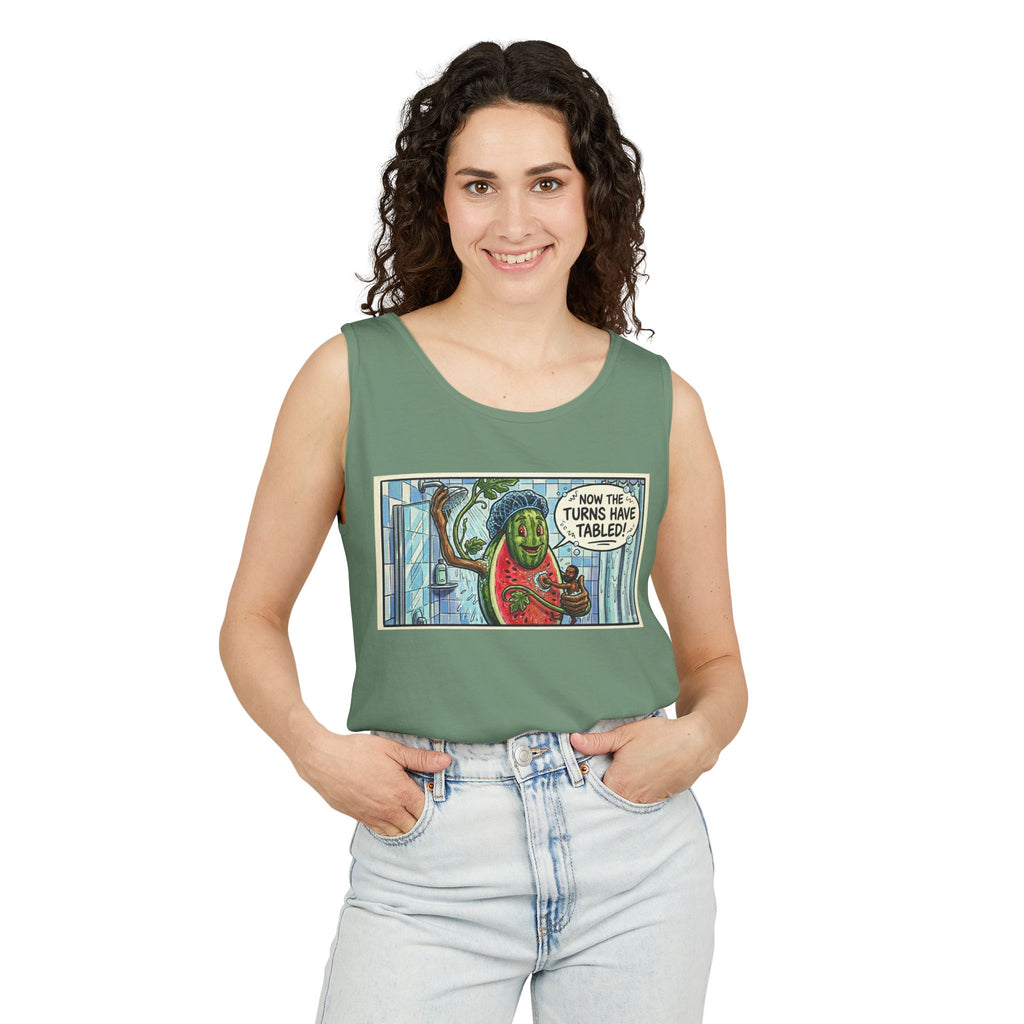 If You Know You Know — Garment-Dyed Tank Top (R.I.P. Vine)