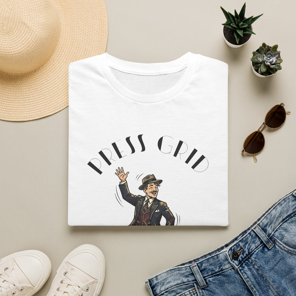 T‑Shirt — 'Miss Creep' Vintage Gentleman Illustration Tee