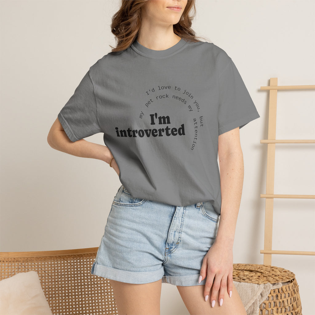 My Pet Rock Funny Quote T-Shirt