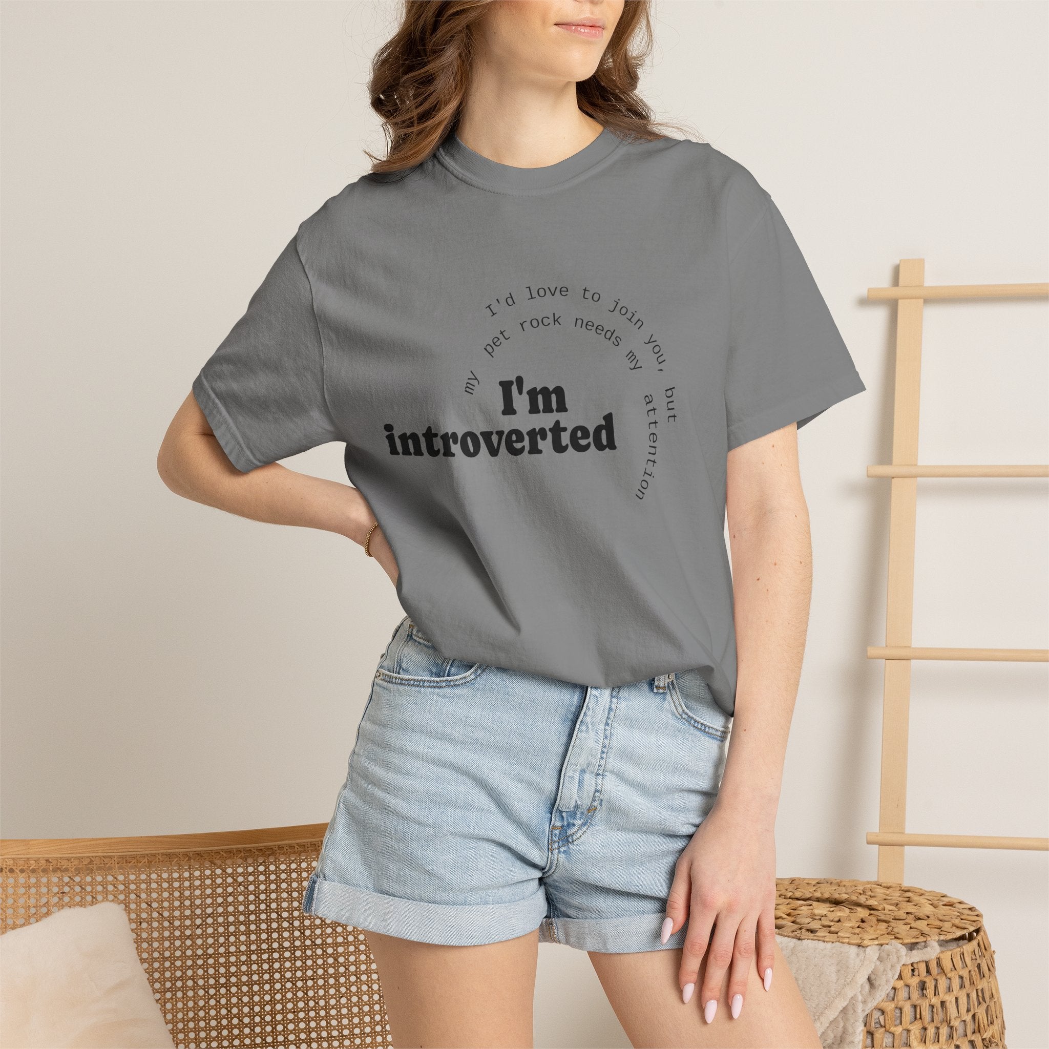 My Pet Rock Funny Quote T-Shirt