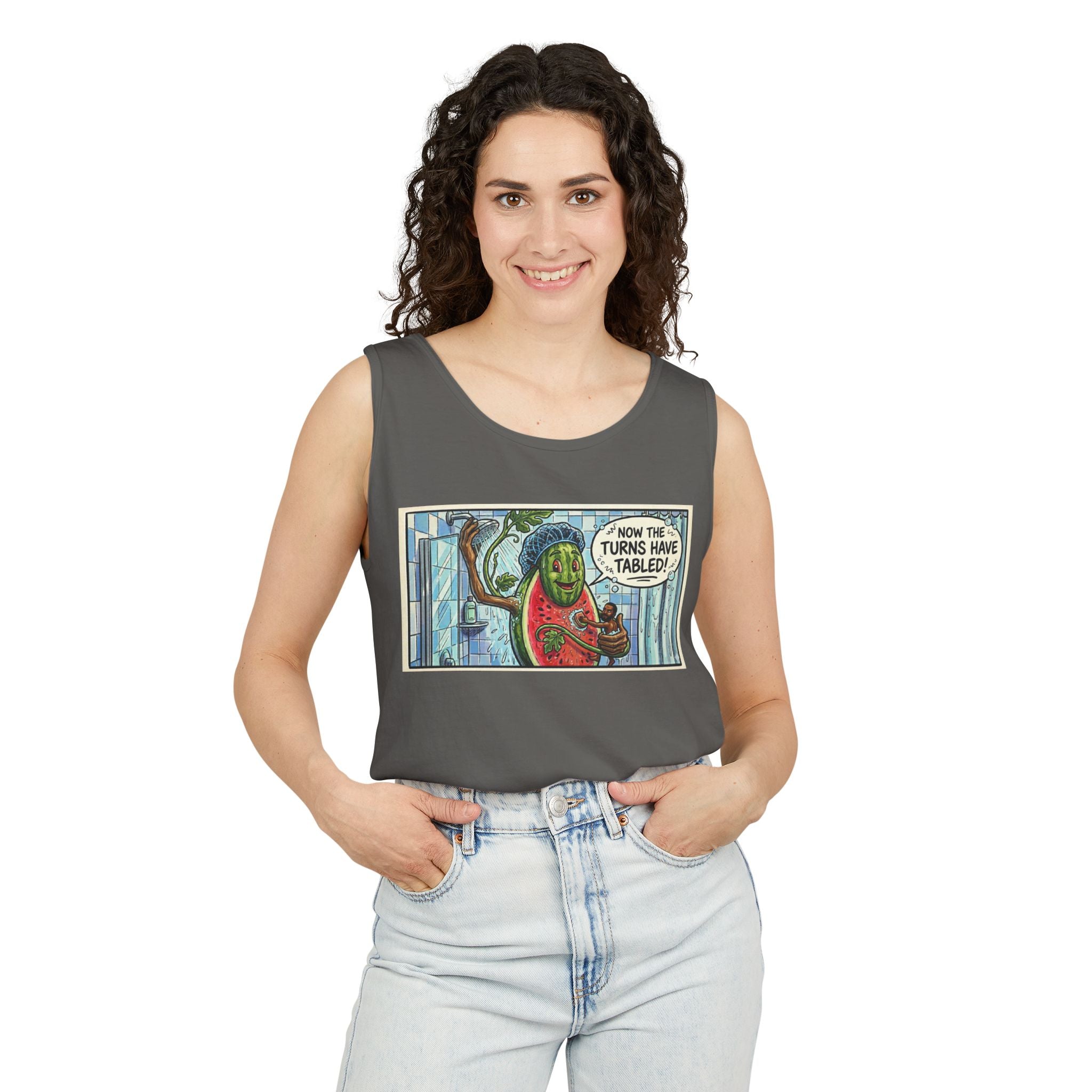 If You Know You Know — Garment-Dyed Tank Top (R.I.P. Vine)