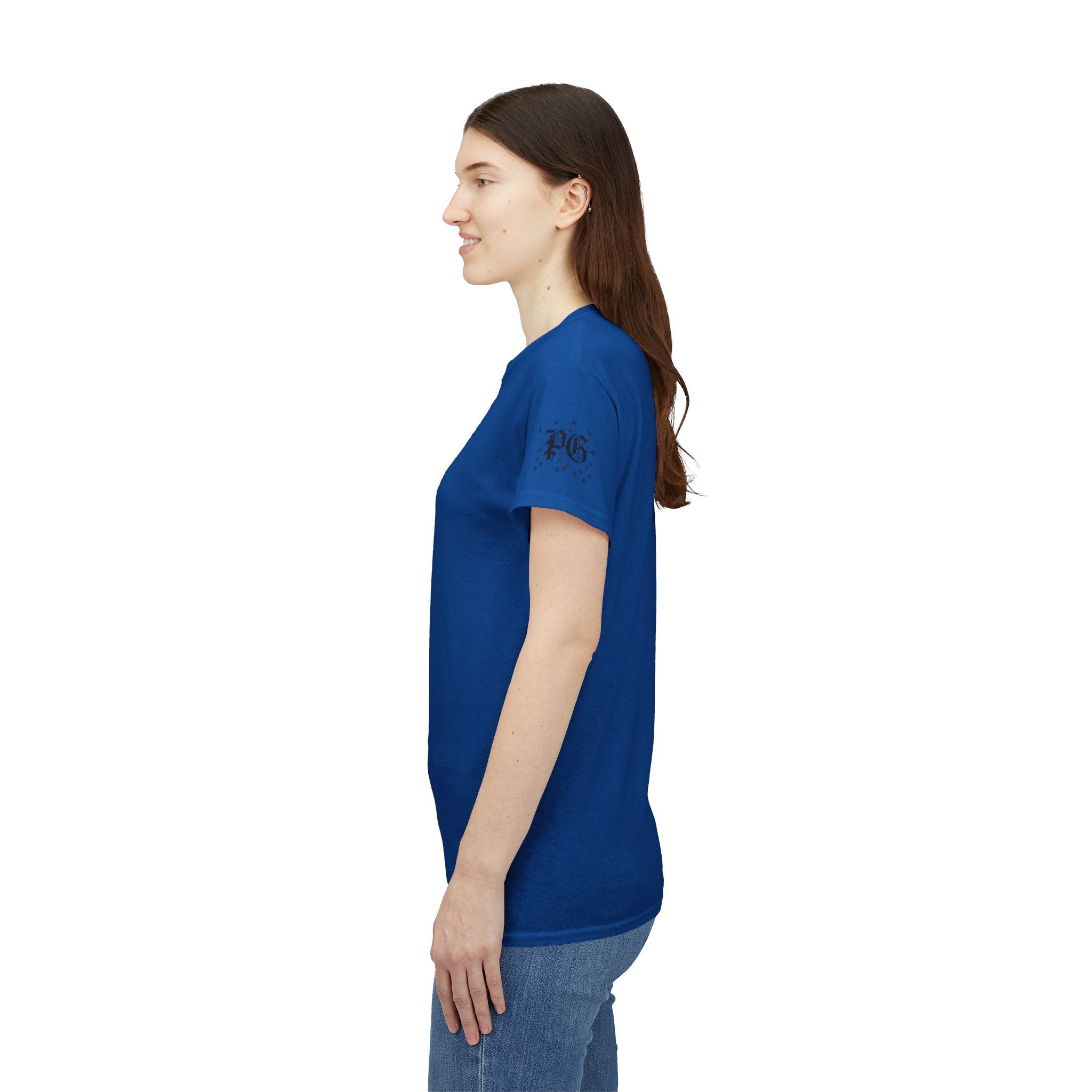 Patriotic 'God Bless America' Tee — 'We The People' Backprint 250th Celebration T-Shirt