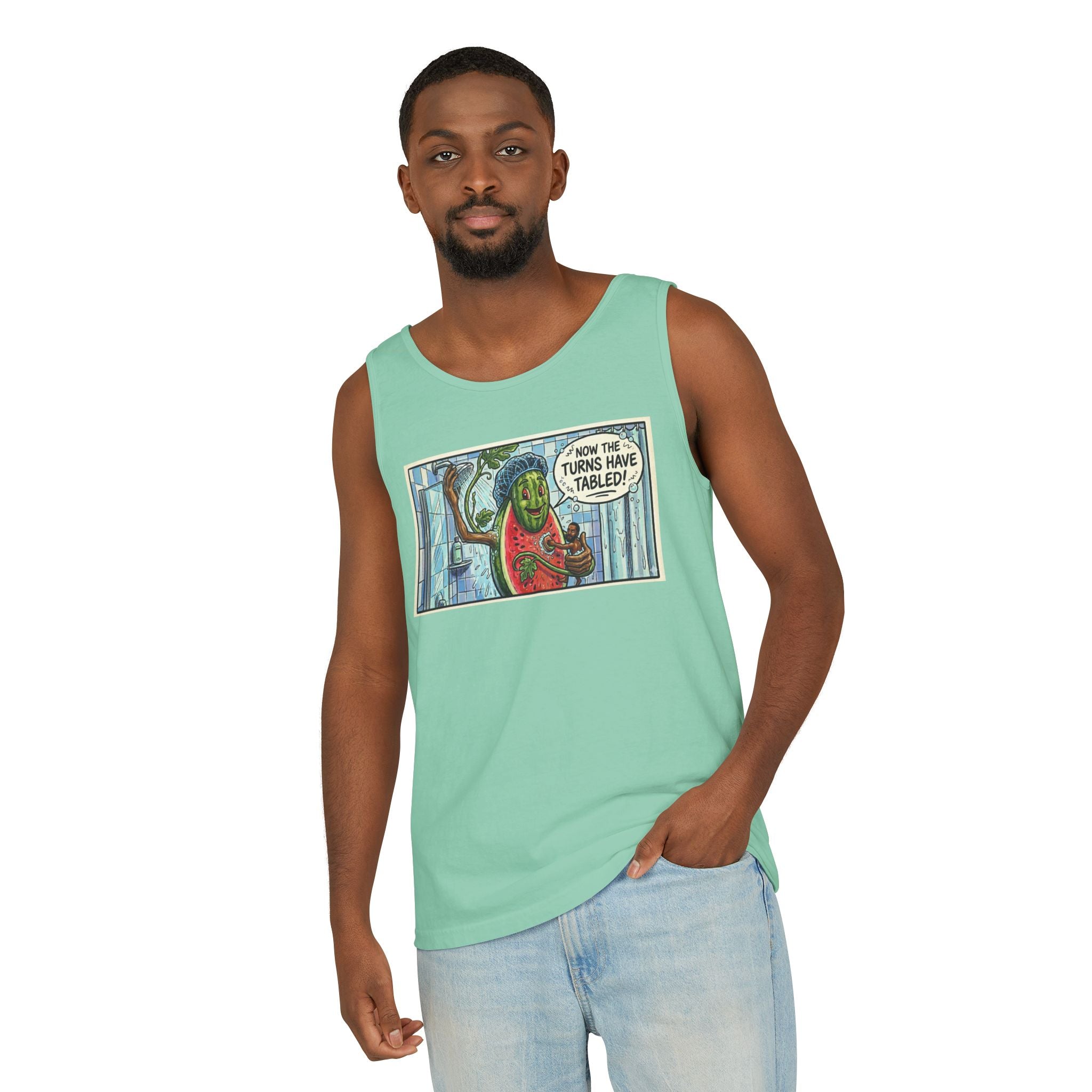 If You Know You Know — Garment-Dyed Tank Top (R.I.P. Vine)