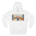 Cartoon School Hallway Hoodie — "Don’t Mess With My Block" Graphic Fleece Hoodie