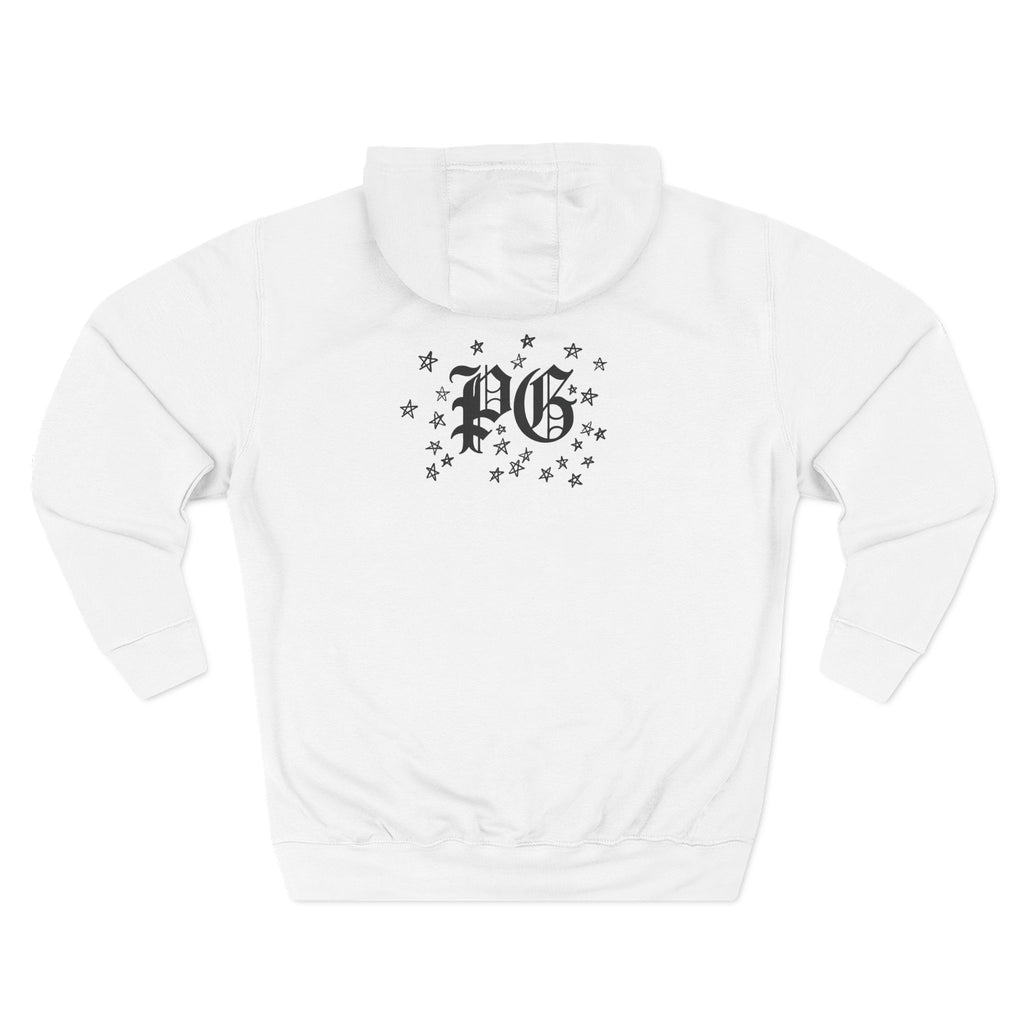 Cartoon School Hallway Hoodie — "Don’t Mess With My Block" Graphic Fleece Hoodie