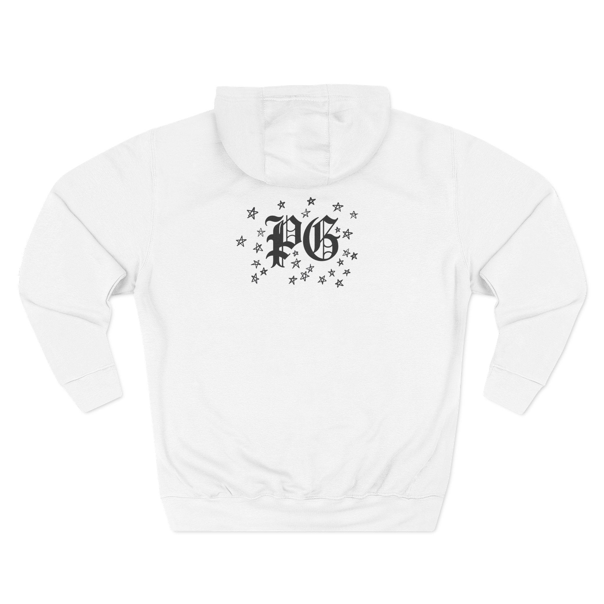 Cartoon School Hallway Hoodie — "Don’t Mess With My Block" Graphic Fleece Hoodie