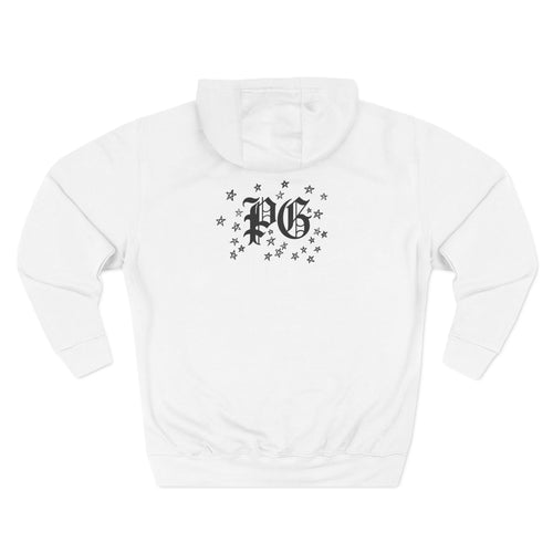 Cartoon School Hallway Hoodie — "Don’t Mess With My Block" Graphic Fleece Hoodie