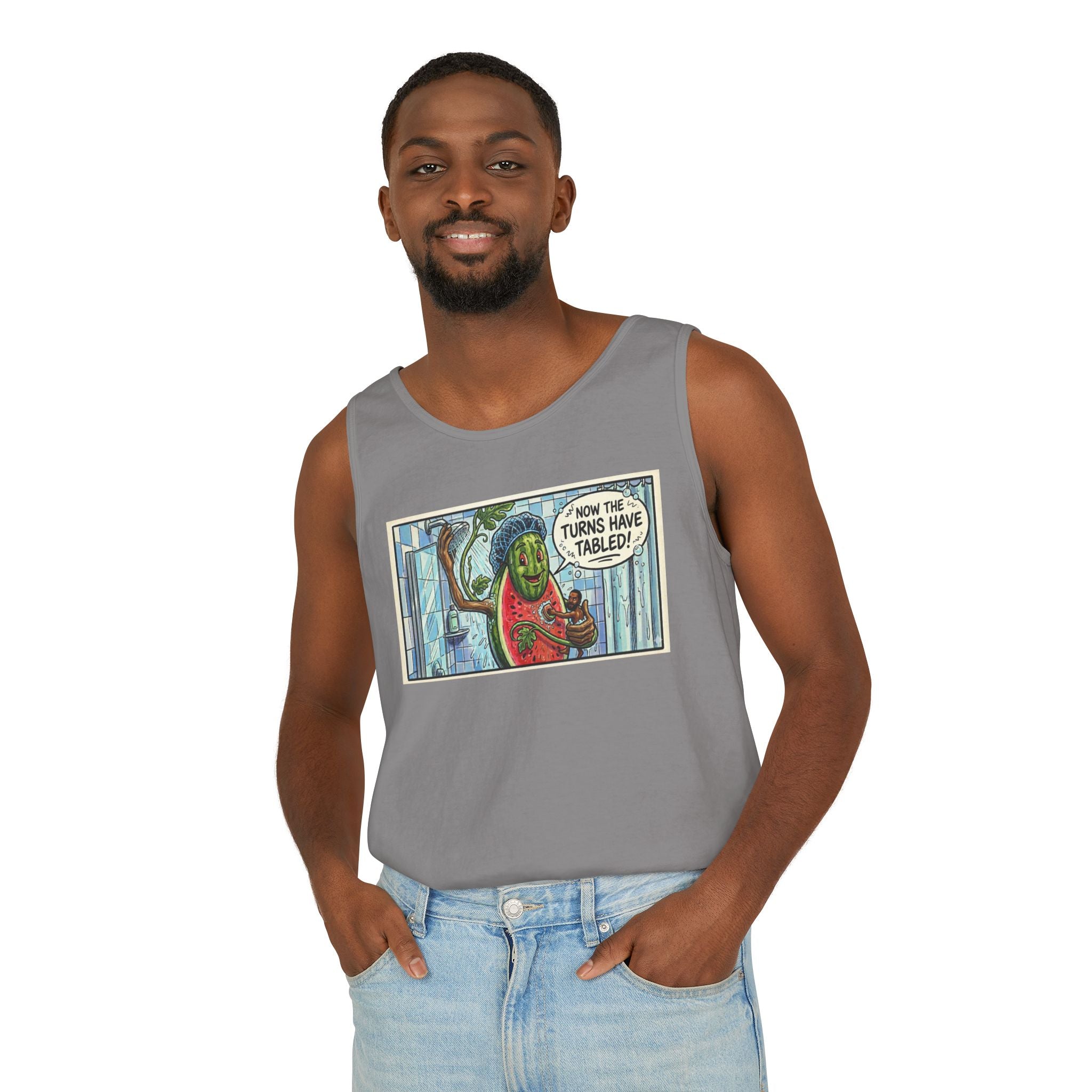 If You Know You Know — Garment-Dyed Tank Top (R.I.P. Vine)