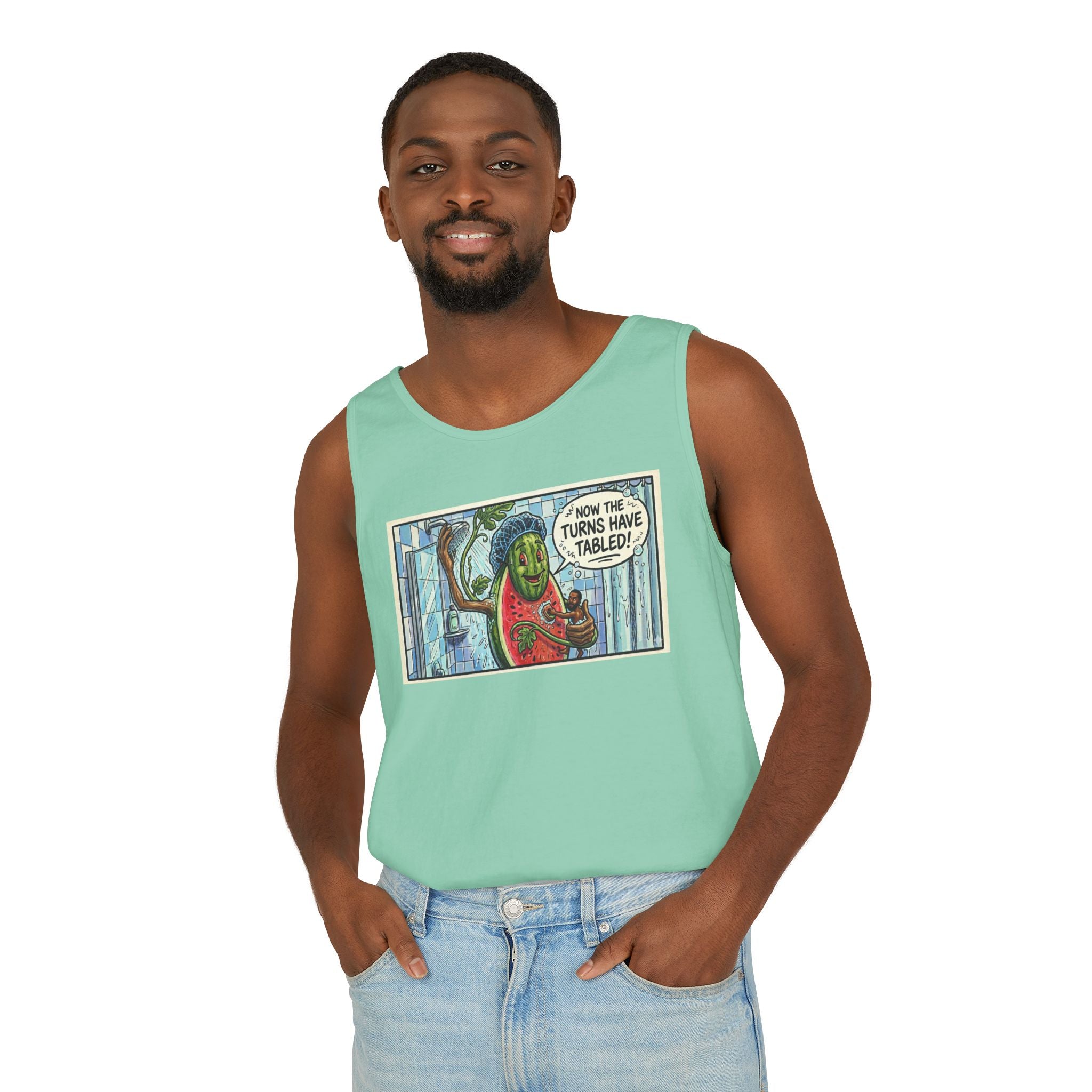 If You Know You Know — Garment-Dyed Tank Top (R.I.P. Vine)
