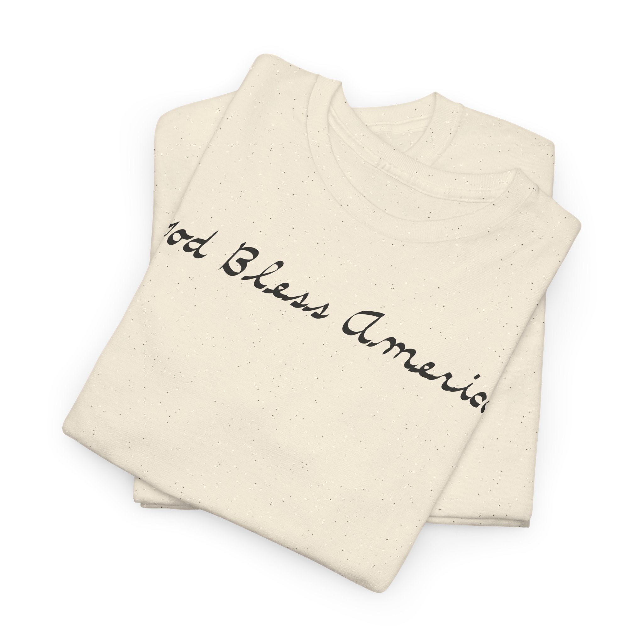 Patriotic 'God Bless America' Tee — 'We The People' Backprint 250th Celebration T-Shirt