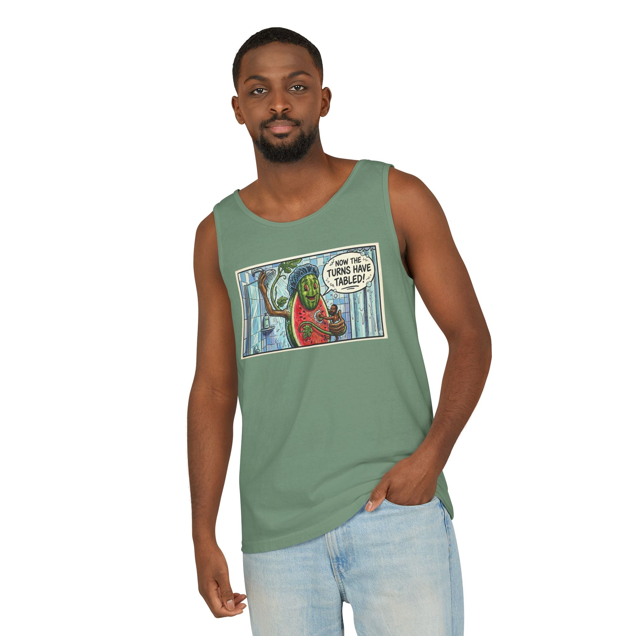 If You Know You Know — Garment-Dyed Tank Top (R.I.P. Vine)