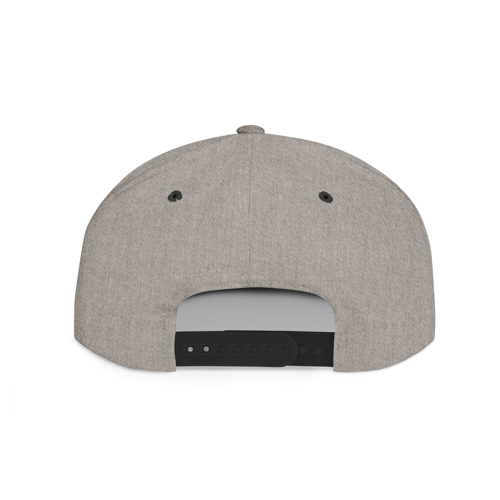 Floral Flat Bill Snapback Hat