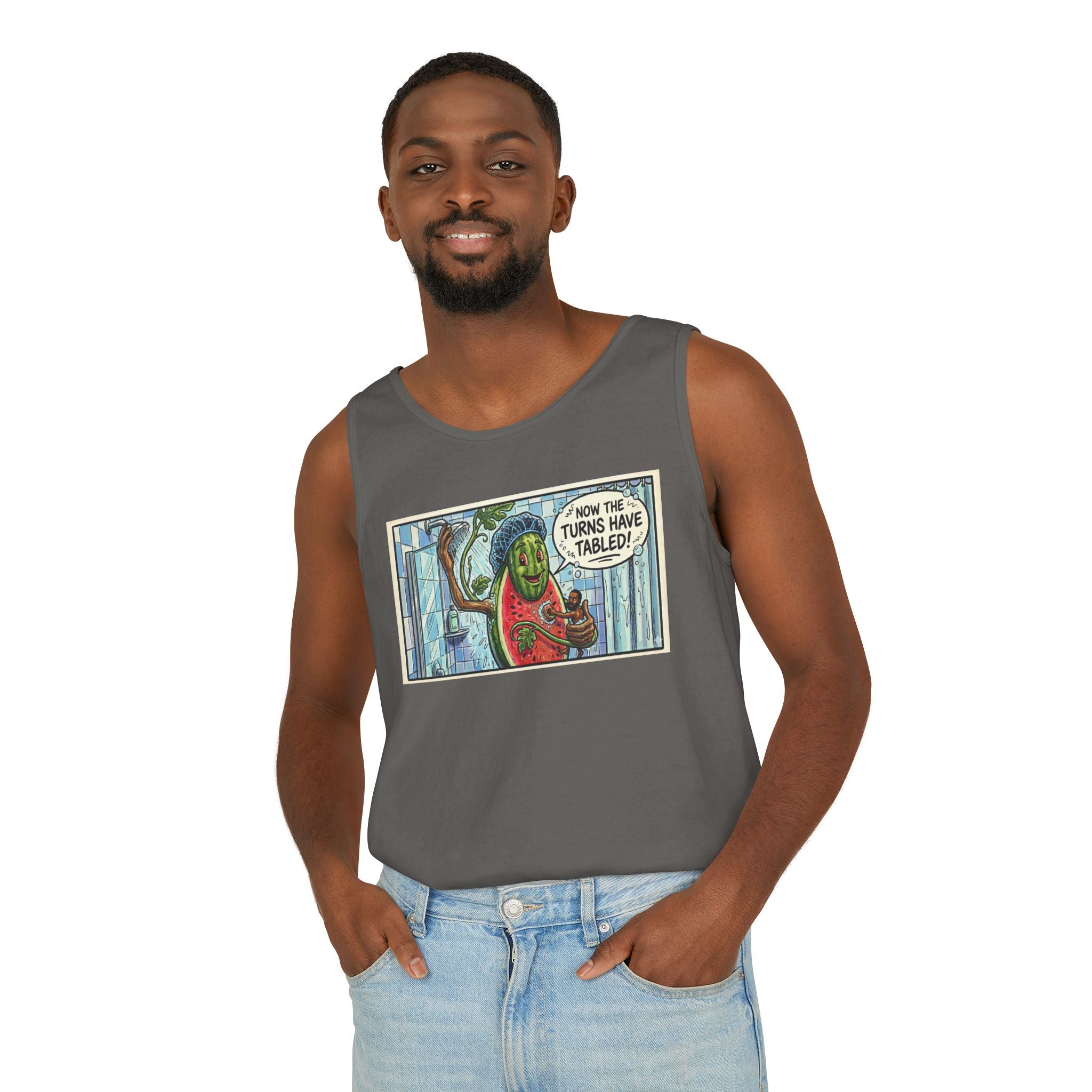 If You Know You Know — Garment-Dyed Tank Top (R.I.P. Vine)