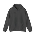 Floral Monogram Hoodie — 'PG' Gothic Letter Garden Back Print