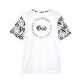 Christian Sports Jersey — 'God' Circle Trinity Design Athletic Tee