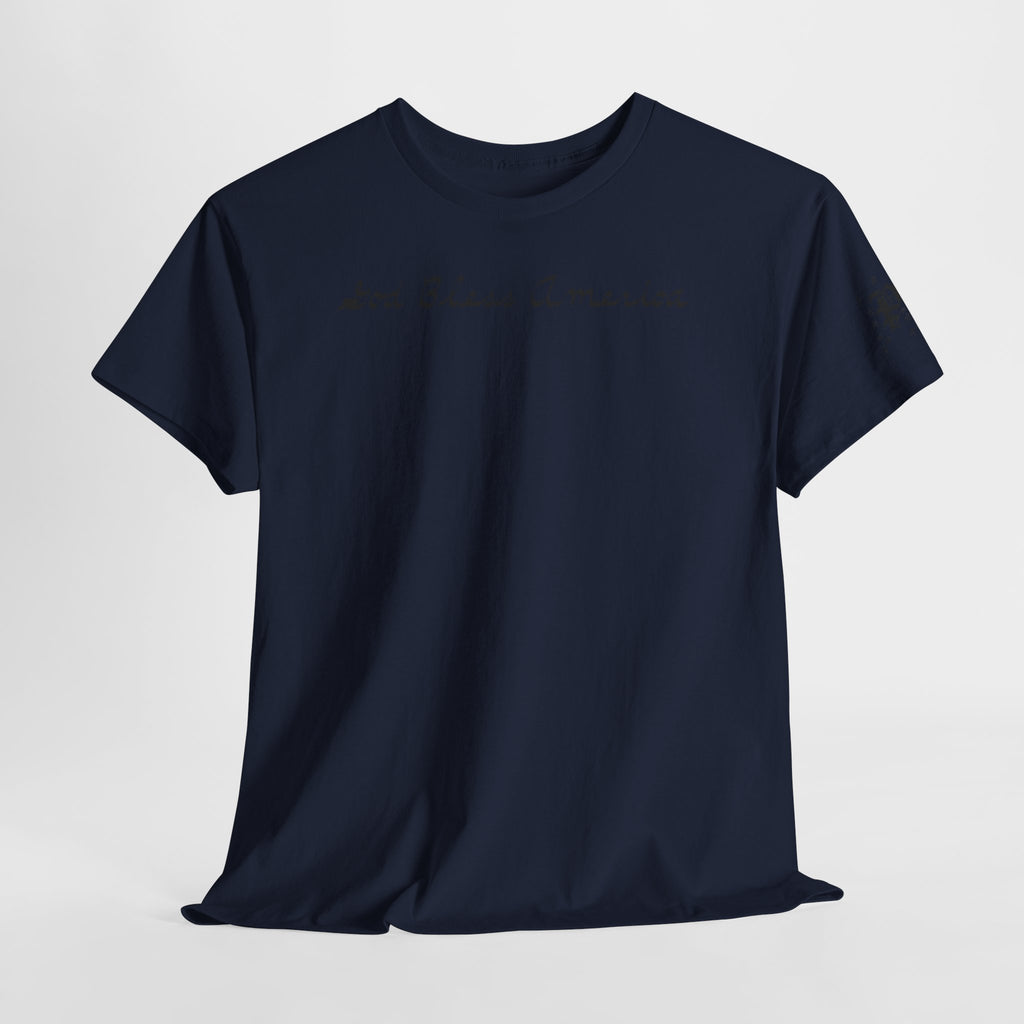 Patriotic 'God Bless America' Tee — 'We The People' Backprint 250th Celebration T-Shirt