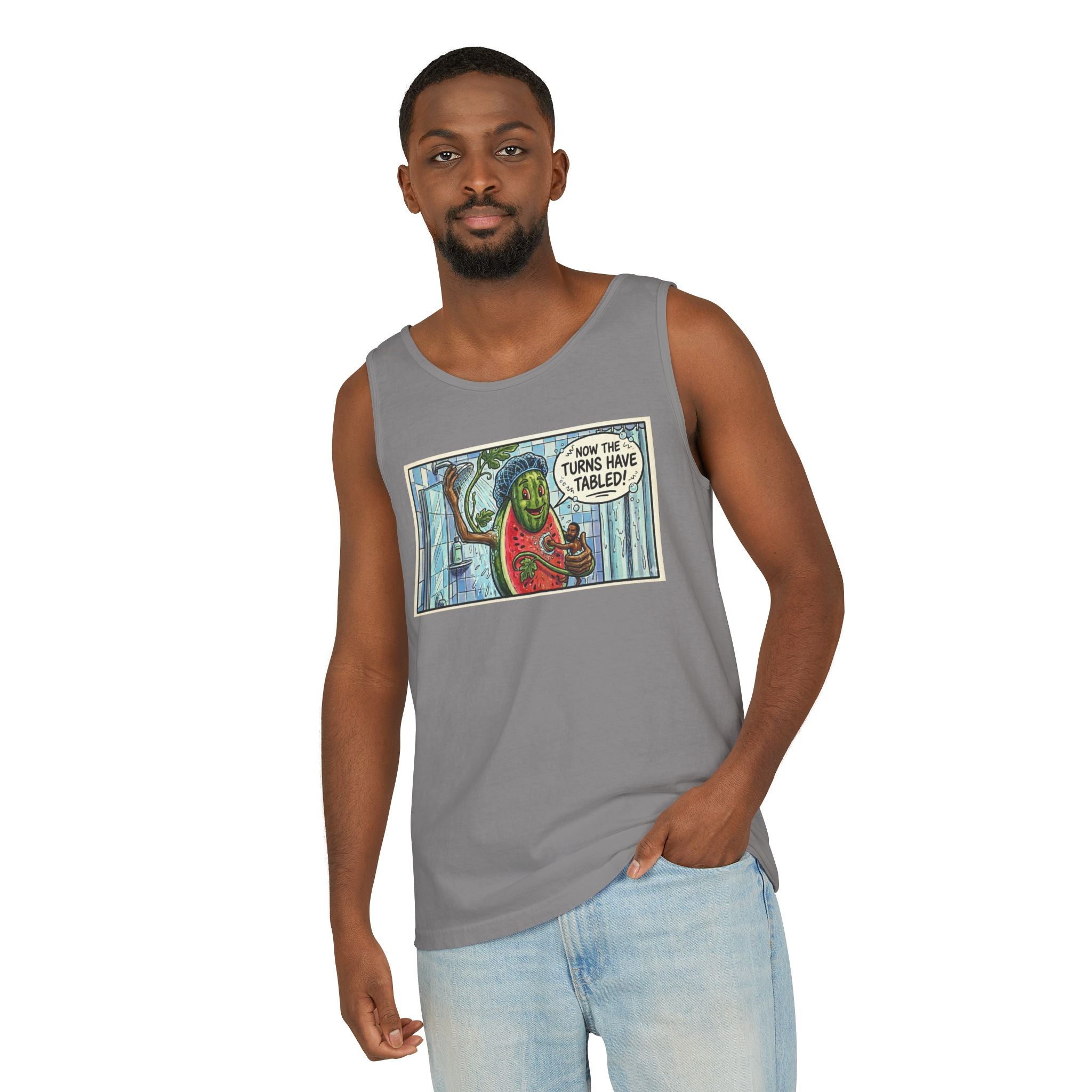If You Know You Know — Garment-Dyed Tank Top (R.I.P. Vine)