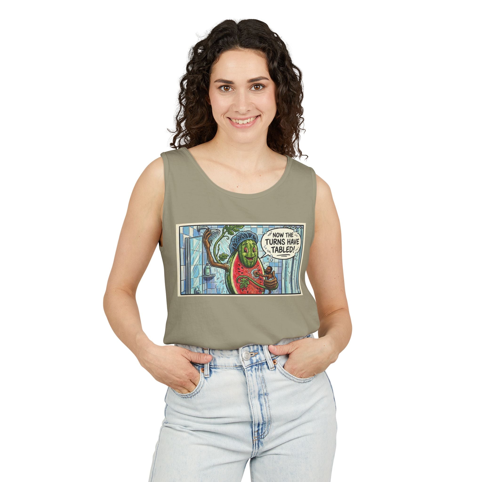 If You Know You Know — Garment-Dyed Tank Top (R.I.P. Vine)