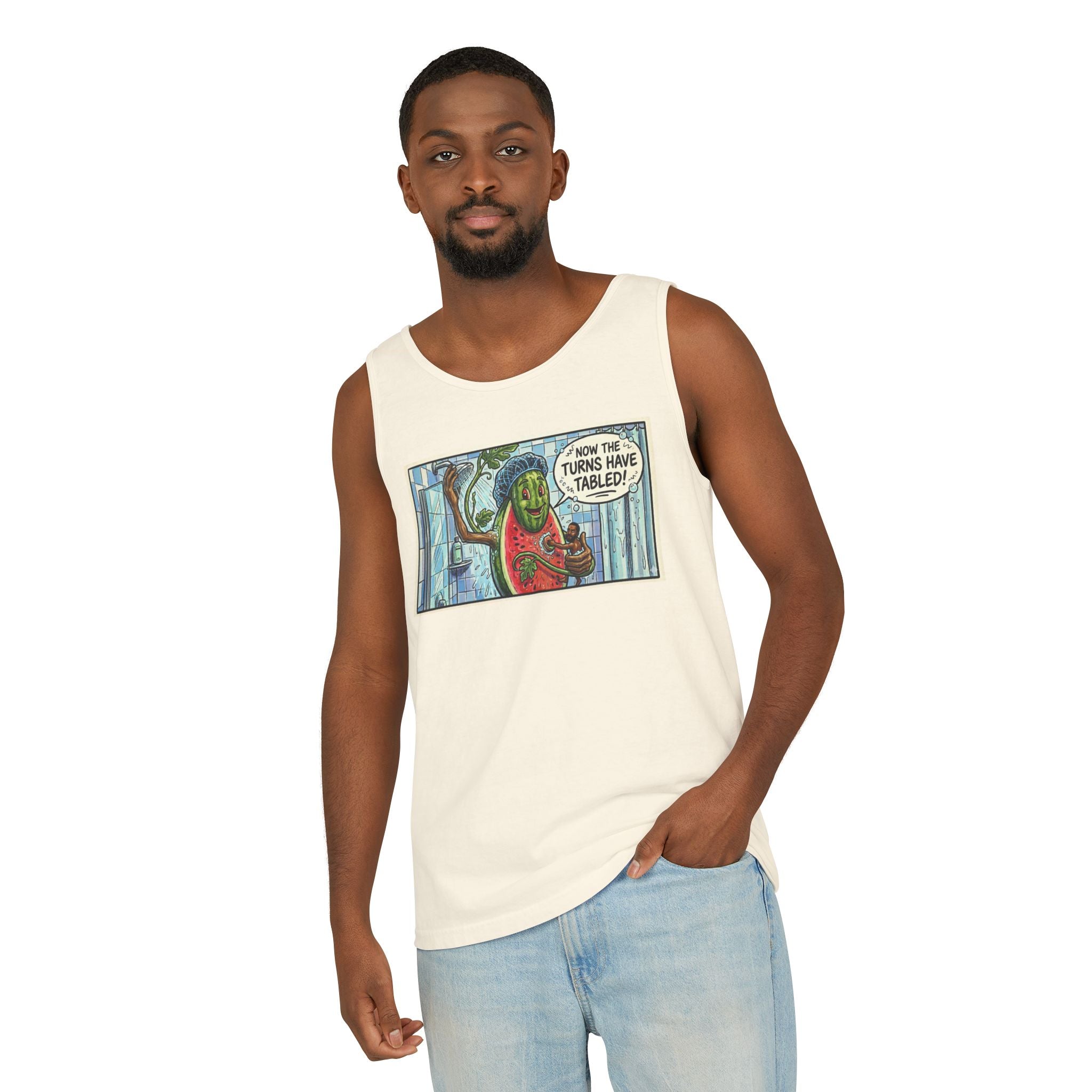 If You Know You Know — Garment-Dyed Tank Top (R.I.P. Vine)