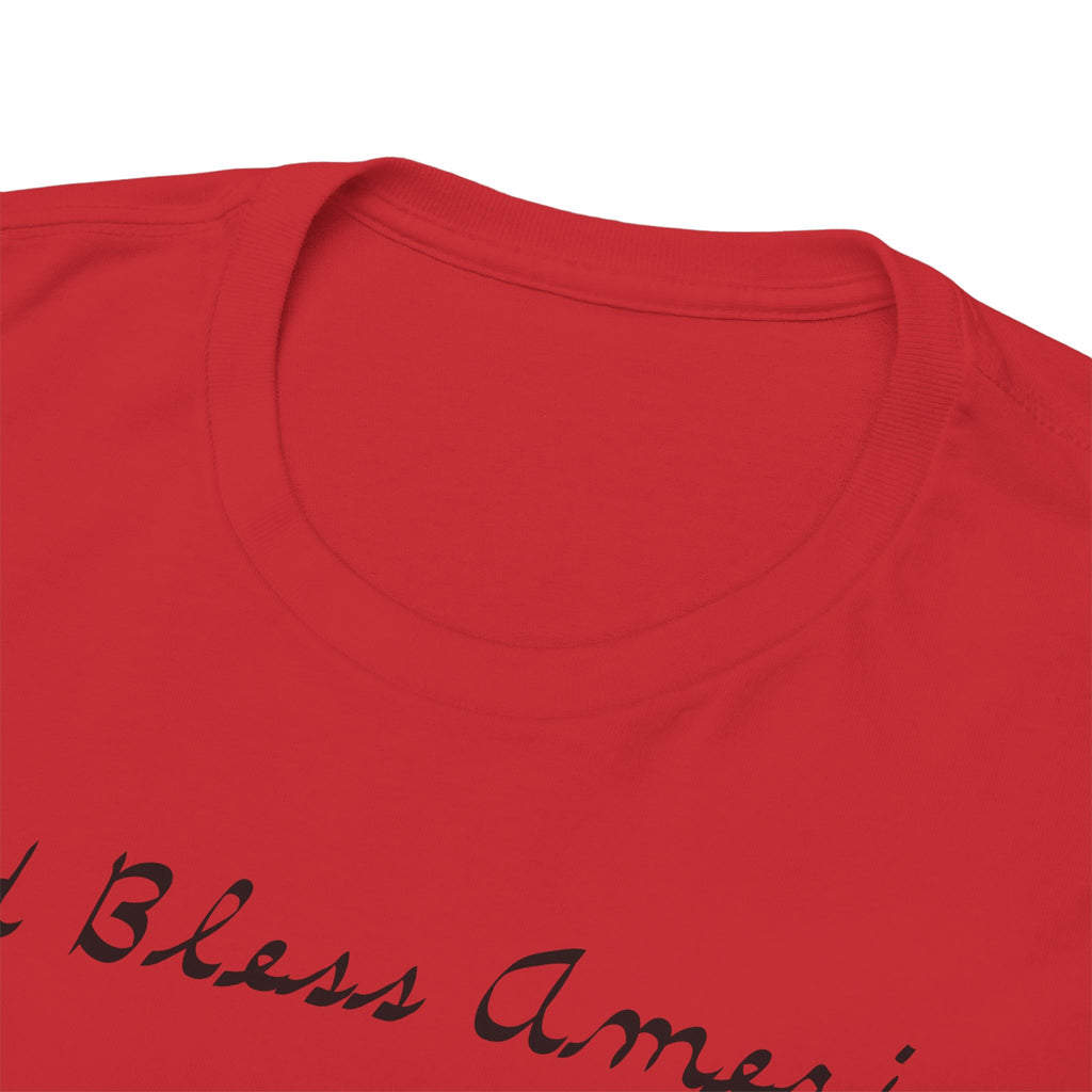 Patriotic 'God Bless America' Tee — 'We The People' Backprint 250th Celebration T-Shirt