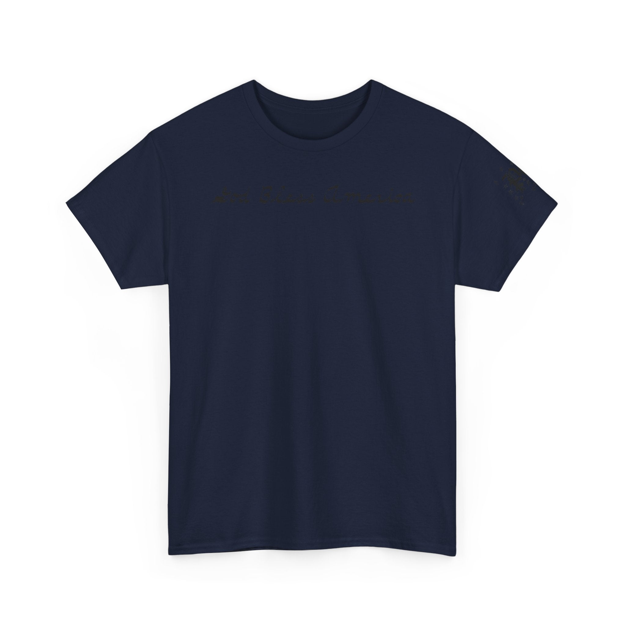 Patriotic 'God Bless America' Tee — 'We The People' Backprint 250th Celebration T-Shirt